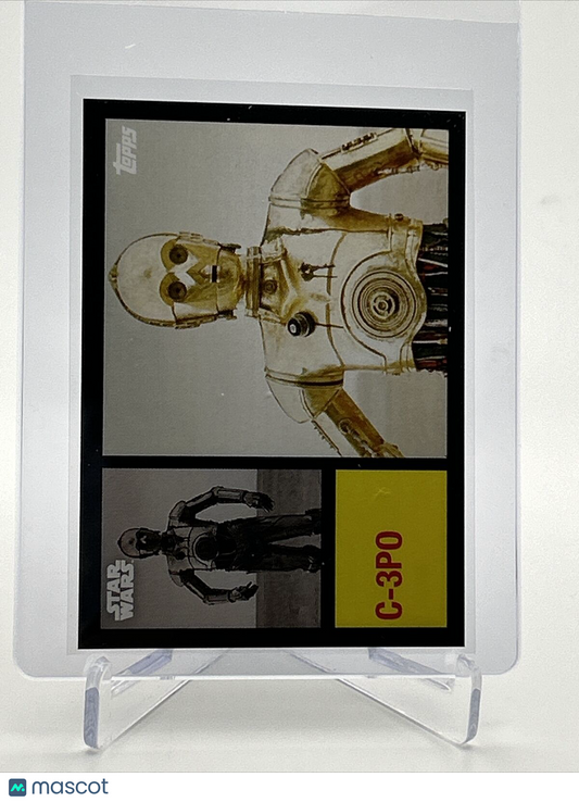 2024 Topps Star Wars Throwback Thursday C-3PO Card #60 Mint FREE SHIPPING