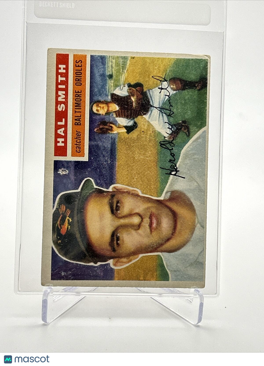 1956 Topps Hal Smith Baseball Card #62 Poor Quality FREE SHIPPING