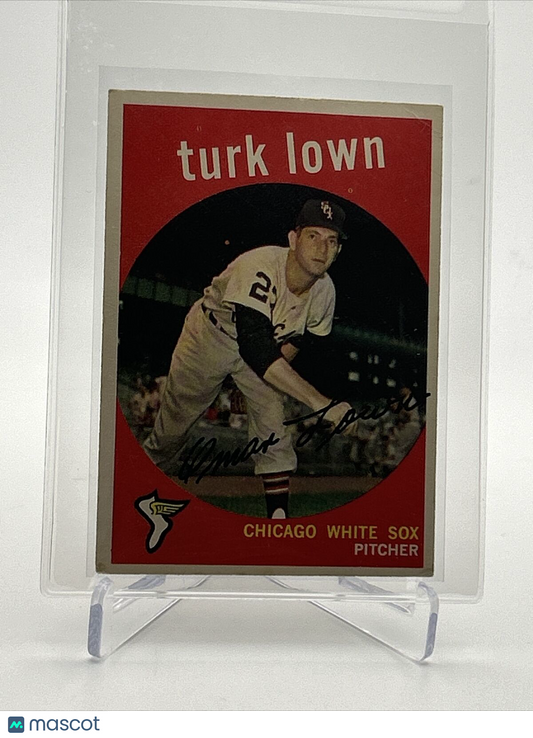 1959 Topps Turk Lown White Back Baseball Card #277 VG Quality FREE SHIPPING