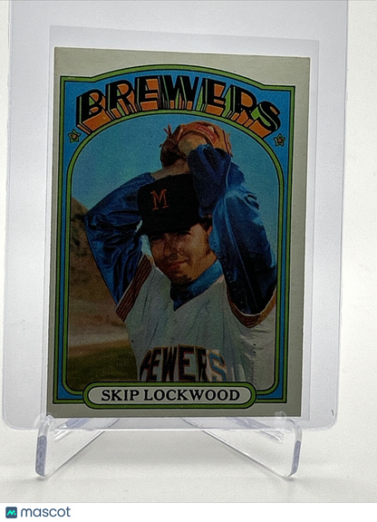1972 Topps Skip Lockwood Baseball Card #118 EX Quality FREE SHIPPING