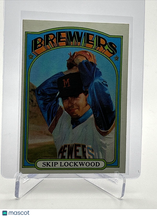 1972 Topps Skip Lockwood Baseball Card #118 EX Quality FREE SHIPPING