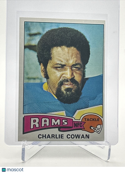 1975 Topps Charles Cowan Football Card #92 NM Quality FREE SHIPPING