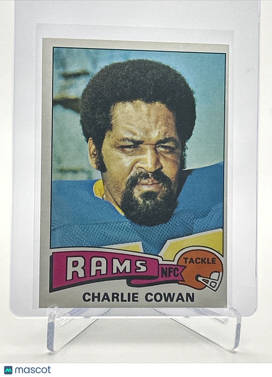 1975 Topps Charles Cowan Football Card #92 NM Quality FREE SHIPPING