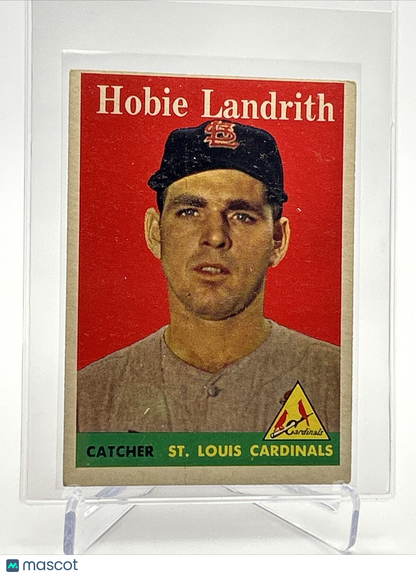 1958 Topps Hobie Landrith Baseball Card #24 EX Quality FREE SHIPPING