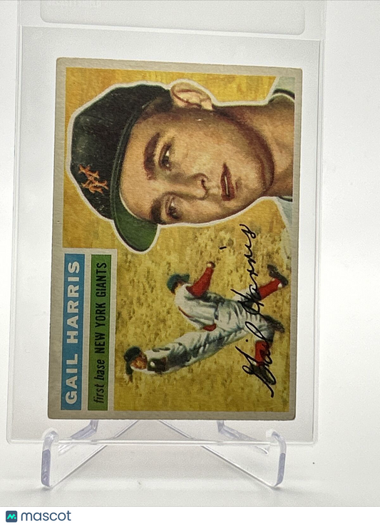 1956 Topps Gail Harris Baseball Card #91 VG-EX Quality FREE SHIPPING