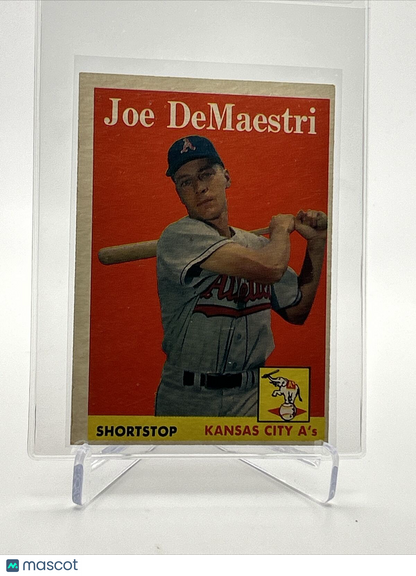 1958 Topps Joe DeMaestri Baseball Card #62 EX Quality FREE SHIPPING