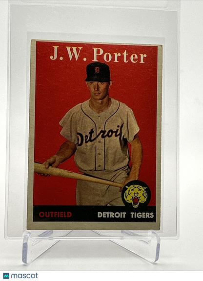 1958 Topps J.W. Porter Baseball Card #32 EX Quality FREE SHIPPING