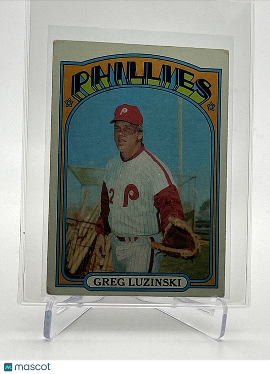 1972 Topps Greg Luzinski Baseball Card #112 VG Quality FREE SHIPPING