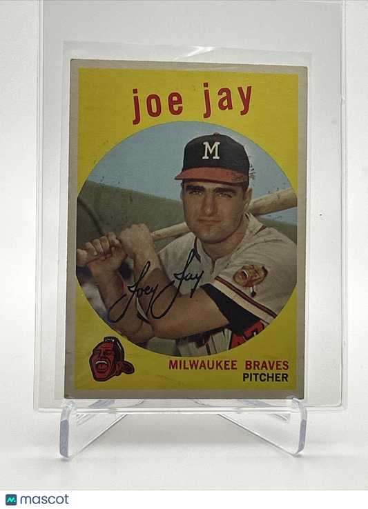 1959 Topps Joe Jay White Back Baseball Card #273 VG Quality FREE SHIPPING