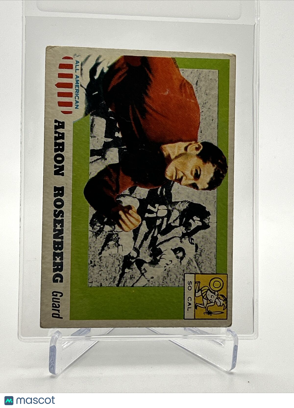 1955 Topps Aaron Rosenberg Football Card #13 VG Quality FREE SHIPPING