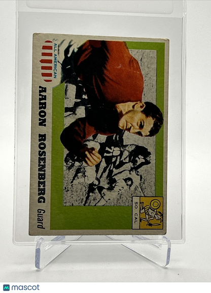 1955 Topps Aaron Rosenberg Football Card #13 VG Quality FREE SHIPPING