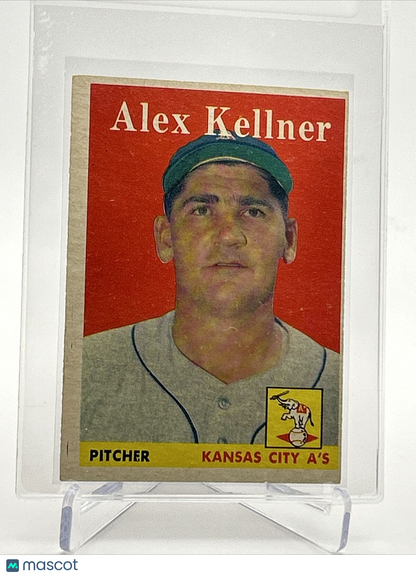 1958 Topps Alex Kellner Baseball Card #3 EX Quality FREE SHIPPING