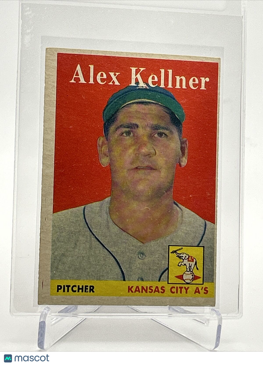 1958 Topps Alex Kellner Baseball Card #3 EX Quality FREE SHIPPING