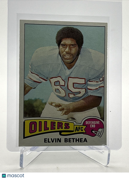 1975 Topps Elvin Bethea Football Card #385 NM Quality FREE SHIPPING