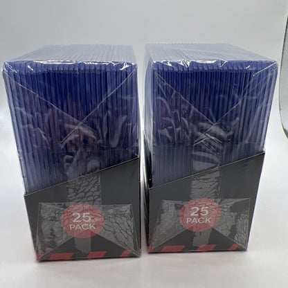 Ultra Pro 3X4 Thick 55pt Toploaders 2 Packs of 25 toploaders per pack, 50 total
