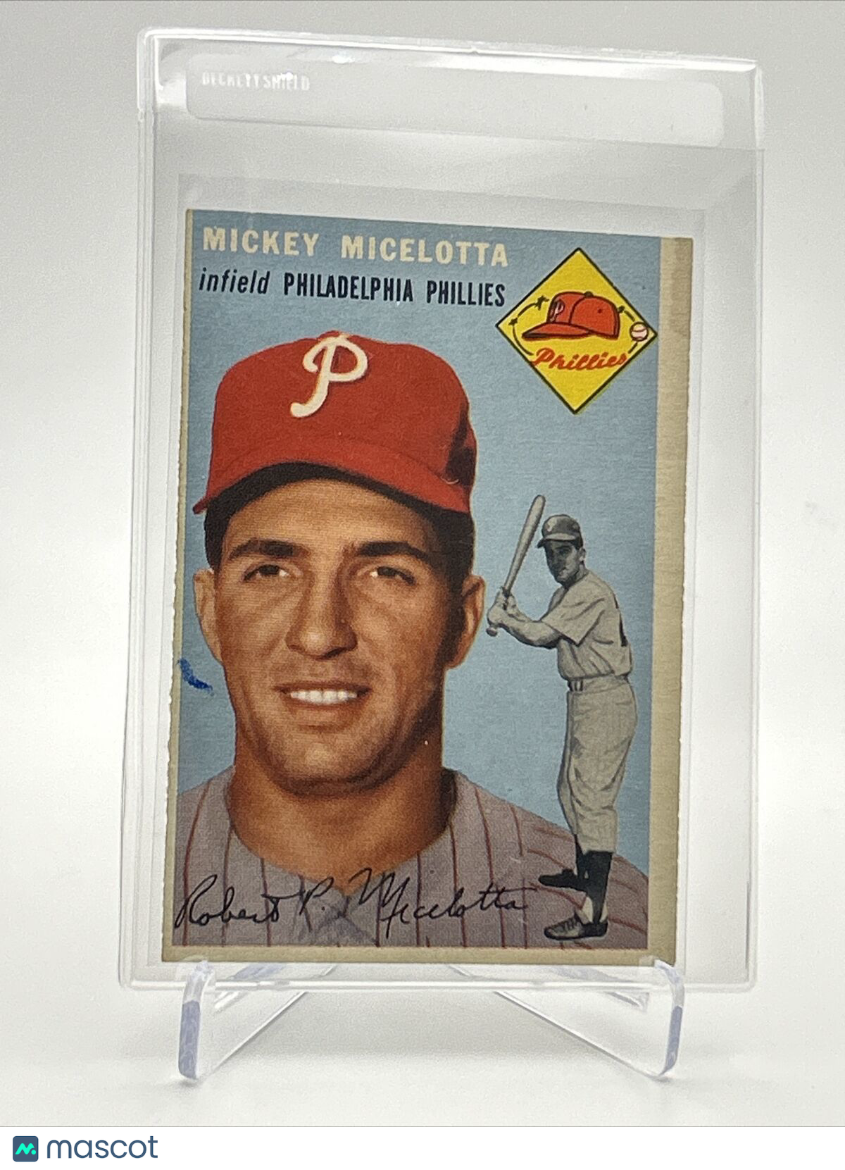 1954 Topps Mickey Micelotta Rookie Card #212 VG-EX Quality FREE SHIPPING