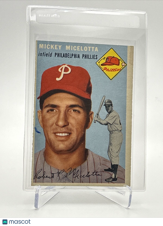 1954 Topps Mickey Micelotta Rookie Card #212 VG-EX Quality FREE SHIPPING
