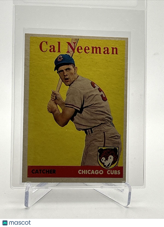 1958 Topps Cal Neeman Baseball Card #33 EX-MT Quality FREE SHIPPING