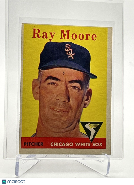 1958 Topps Ray Moore Baseball Card #249 EX Quality FREE SHIPPING