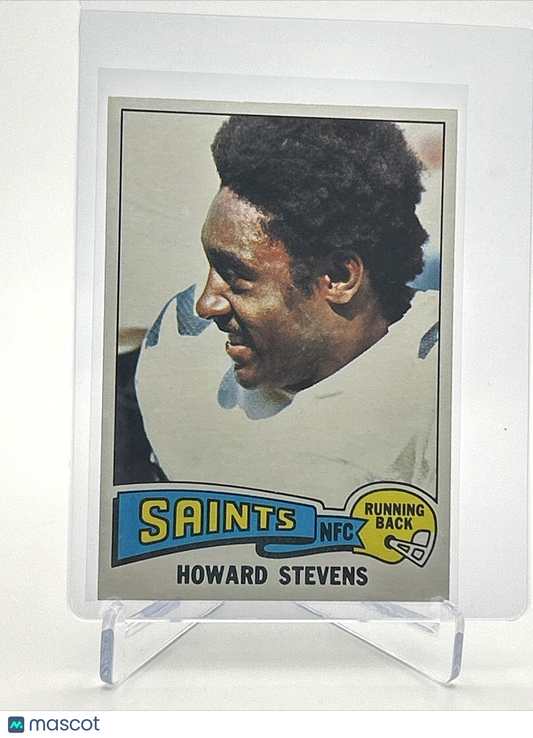 1975 Topps Howard Stevens Rookie Football Card #434 NM Quality FREE SHIPPING