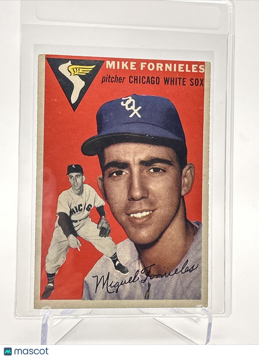 1954 Topps Mike Fornieles Rookie Baseball Card #154 VG-EX Quality FREE SHIPPING