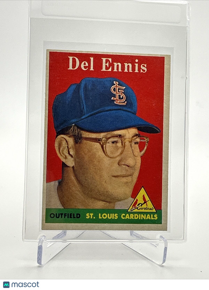 1958 Topps Del Ennis Baseball Card #60 EX-MT Quality FREE SHIPPING