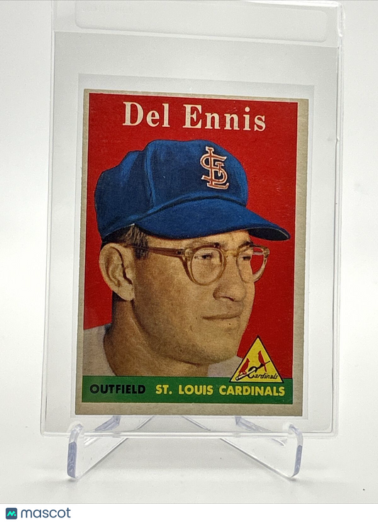1958 Topps Del Ennis Baseball Card #60 EX-MT Quality FREE SHIPPING