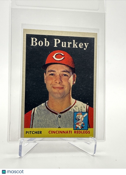 1958 Topps Bob Purkey Baseball Card #311 EX Quality FREE SHIPPING