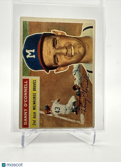 1956 Topps Danny O'Connell Baseball Card #272 VG Quality FREE SHIPPING