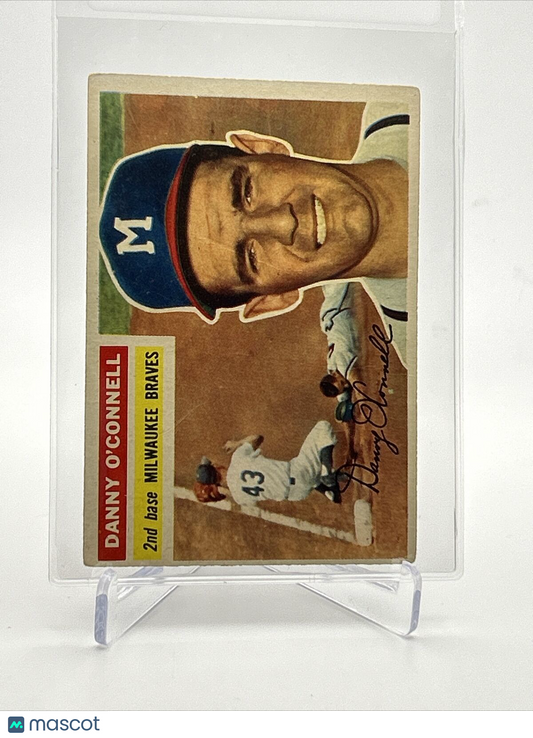 1956 Topps Danny O'Connell Baseball Card #272 VG Quality FREE SHIPPING