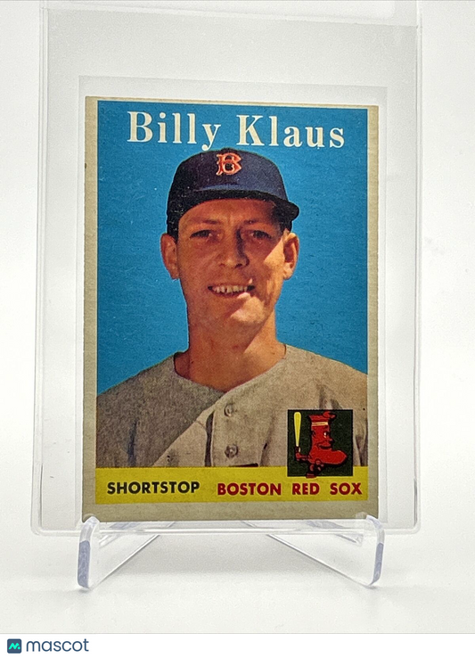 1958 Topps Billy Klaus Baseball Card #89 EX Quality FREE SHIPPING