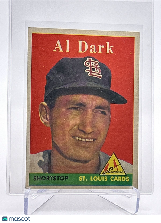 1958 Topps Al Dark Baseball Card #125 EX Quality FREE SHIPPING
