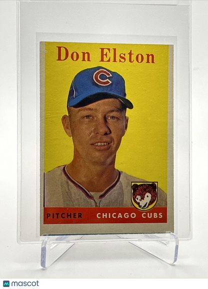 1958 Topps Don Elston Baseball Card #363 EX Quality FREE SHIPPING
