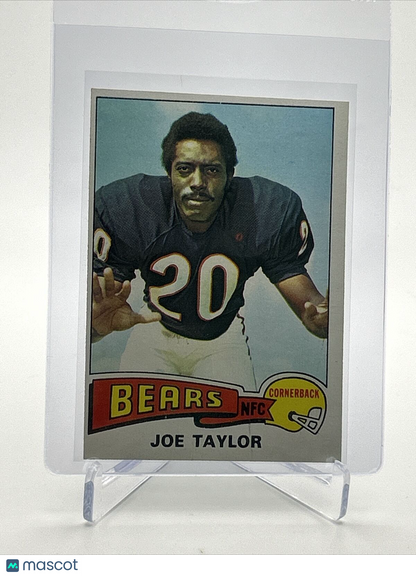 1975 Topps Joe Taylor Football Card #492 NM Quality FREE SHIPPING