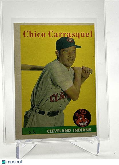 1958 Topps Chico Carrasquel Baseball Card #55 EX Quality FREE SHIPPING