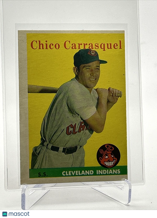 1958 Topps Chico Carrasquel Baseball Card #55 EX Quality FREE SHIPPING