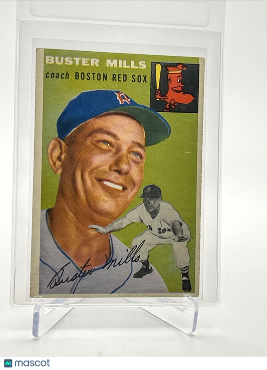 1954 Topps Buster Mills Baseball Card #227 VG-EX Quality FREE SHIPPING