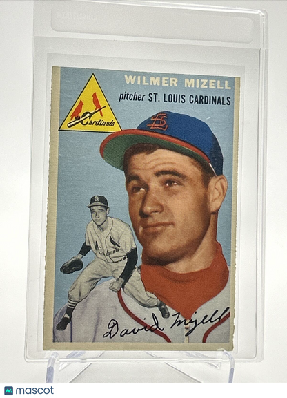 1954 Topps Wilmer Mizell Baseball Card #249 VG-EX Quality FREE SHIPPING