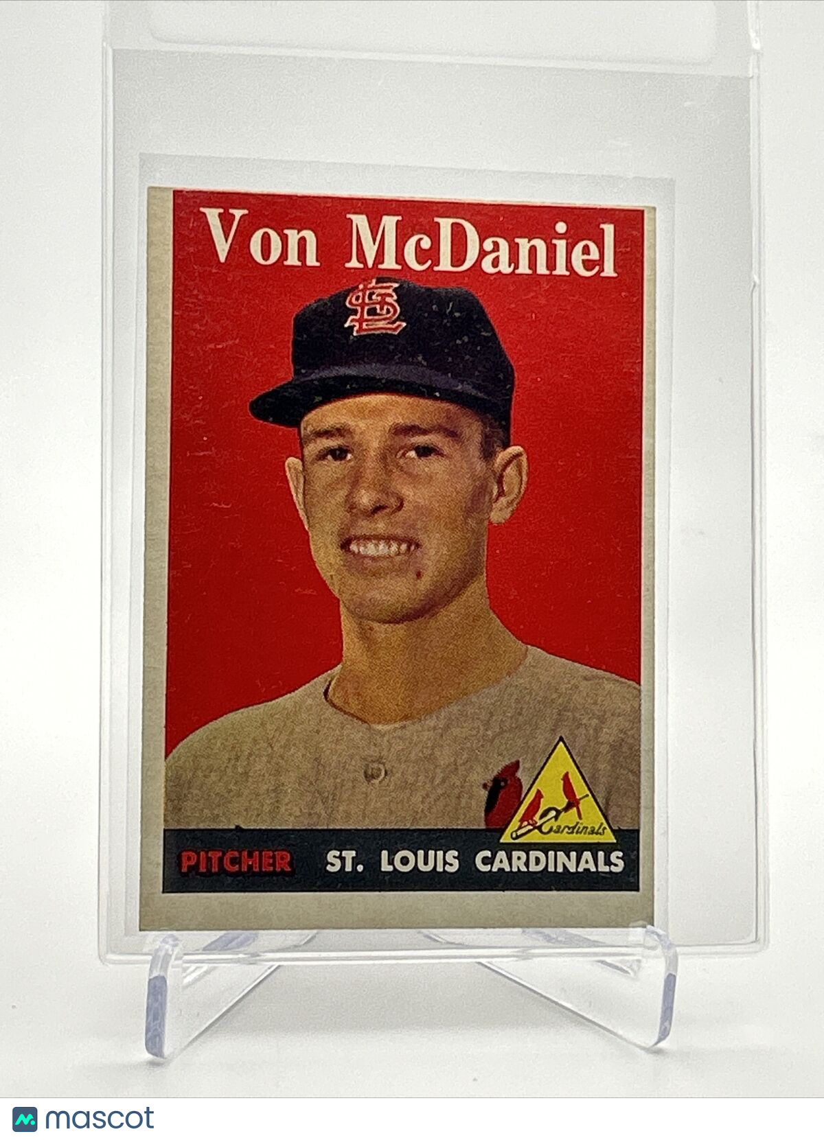 1958 Topps Von McDaniel Rookie Baseball Card #65 EX-MT Quality FREE SHIPPING
