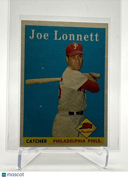1958 Topps Joe Lonnett Baseball Card #64 EX-MT Quality FREE SHIPPING