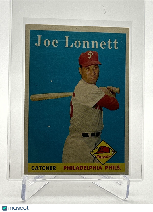 1958 Topps Joe Lonnett Baseball Card #64 EX-MT Quality FREE SHIPPING