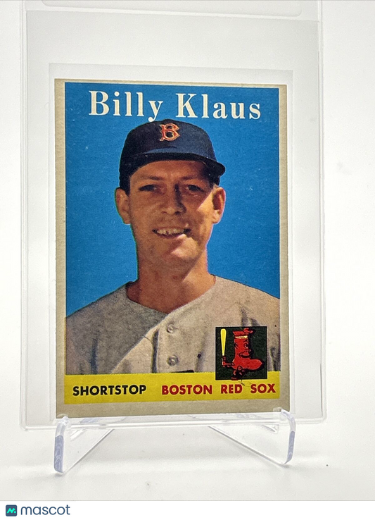 1958 Topps Billy Klaus Baseball Card #89 EX-MT Quality FREE SHIPPING