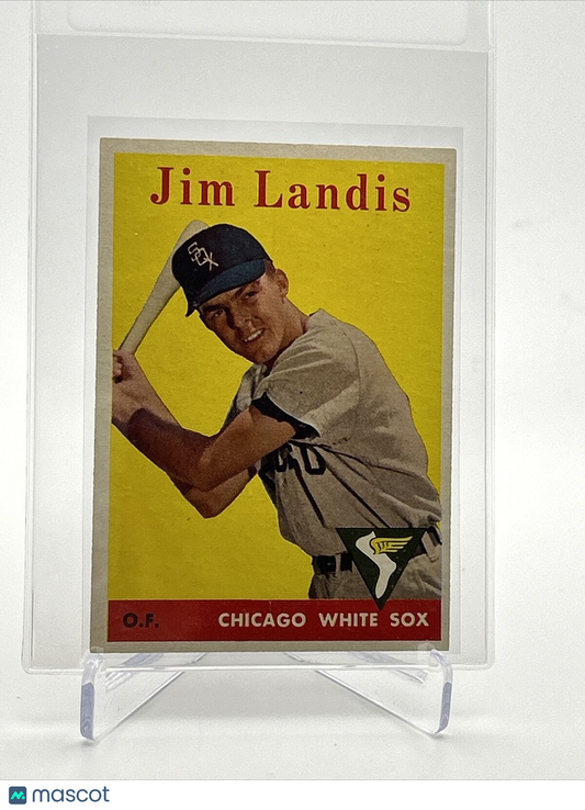 1958 Topps Jim Landis Baseball Card #108 EX-MT Quality FREE SHIPPING