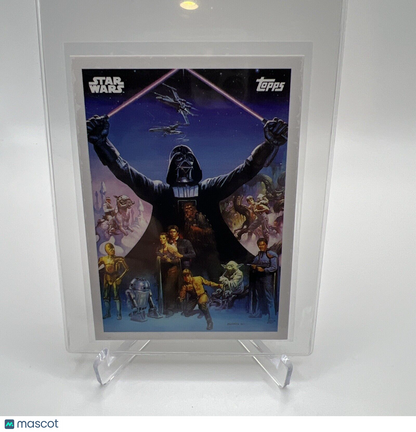 2024 Topps Star Wars Throwback Thursday Darth Vader Card #62 SP Photo Variation