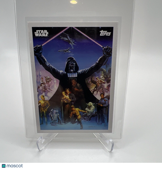 2024 Topps Star Wars Throwback Thursday Darth Vader Card #62 SP Photo Variation
