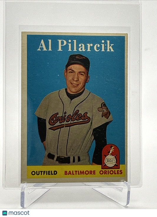 1958 Topps Al Pilarcik Baseball Card #259 EX-MT Quality FREE SHIPPING
