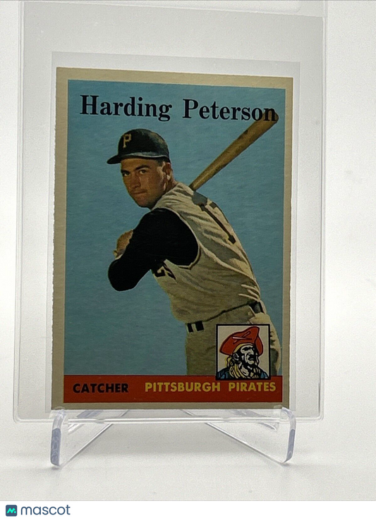 1958 Topps Harding Peterson Rookie Card #322 EX-MT Quality FREE SHIPPING