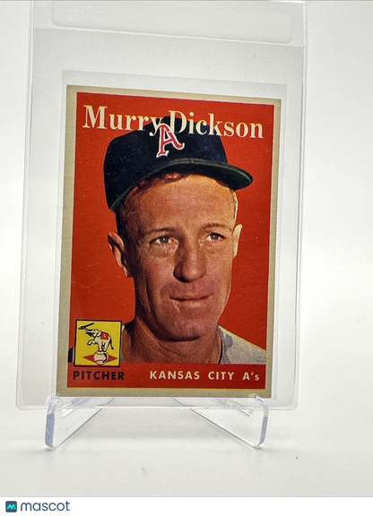1958 Topps Murry Dickson Baseball Card #349 EX-MT Quality FREE SHIPPING