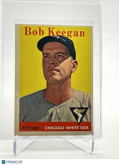 1958 Topps Bob Keegan Baseball Card #200 EX-MT Quality FREE SHIPPING