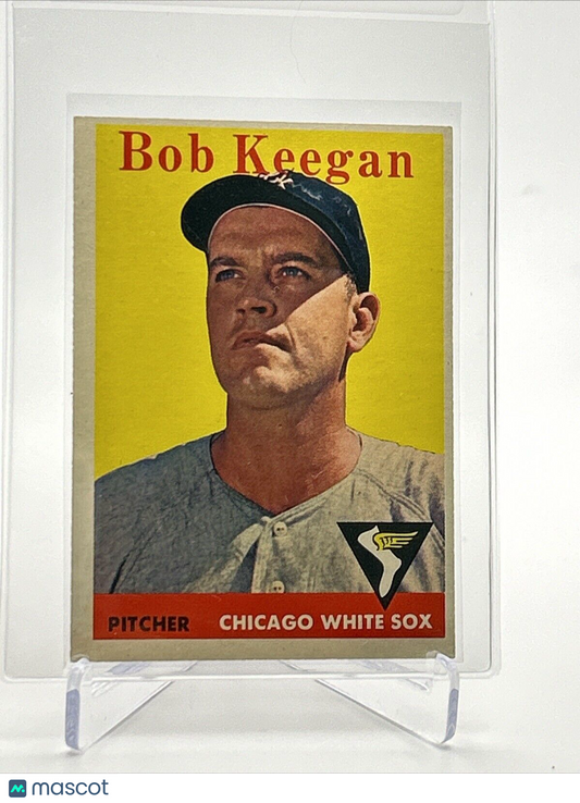 1958 Topps Bob Keegan Baseball Card #200 EX-MT Quality FREE SHIPPING